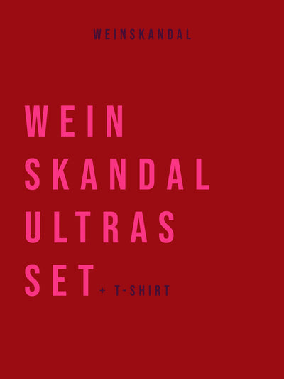 Weinskandal Ultras Weinset + T-Shirt