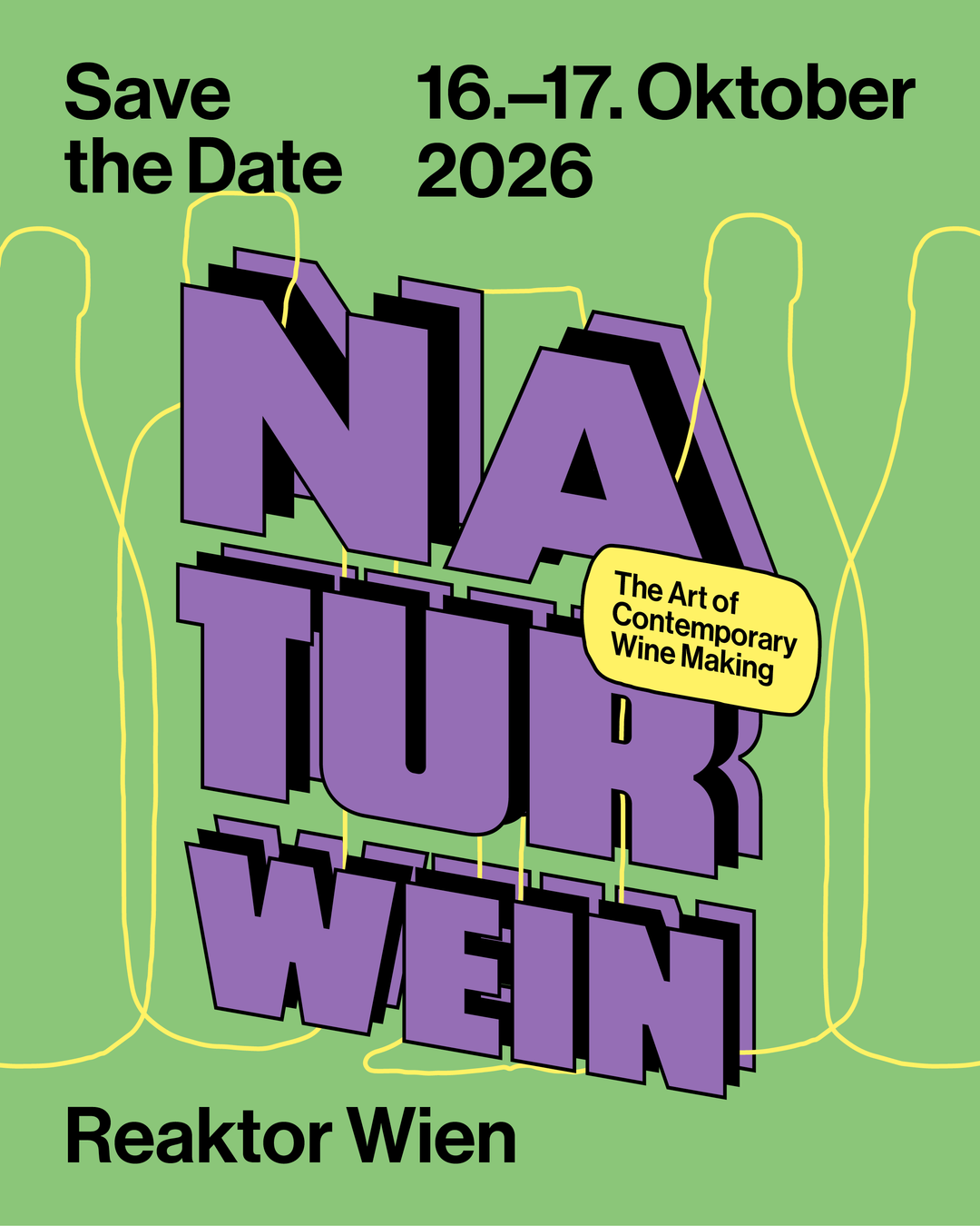Naturwein im Reaktor 2026 Save the Date 16.-17.10.2026