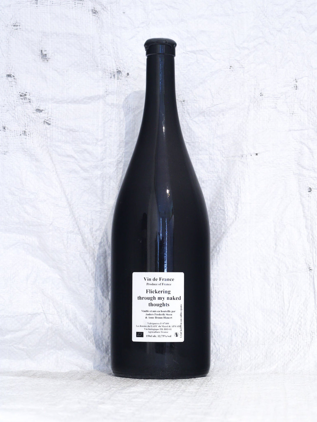 Flickering Through My Naked Thoughts 2023 1,5L Mag Bio Wein von Anders Frederik Steen & Anne Brunn Blauert