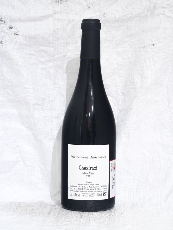 Chaxiraxi Baboso Negro 2019 0,75L Wein von Amós Bañeres