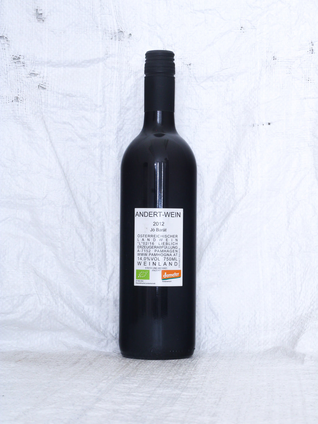 Michael & Erich Andert
Jò Barat 2012 Bio Rotwein aus dem Burgenland