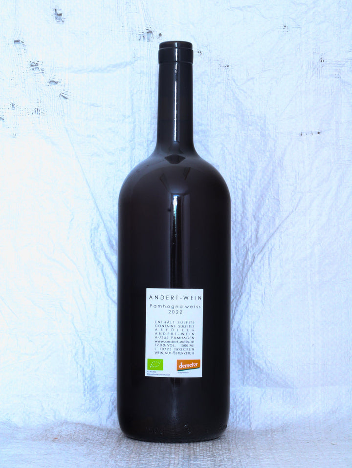 Pamhogna Weiß 2022 1,5L Mag Bio Wein von Michael & Erich Andert