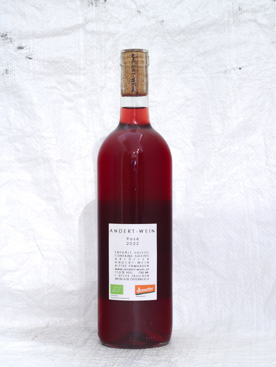 Rosé 2022 0,75L Bio Wein von Michael & Erich Andert