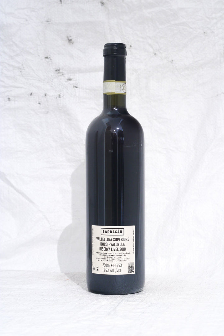 Valtellina Superiore Livél 2018 0,75L Wein von Barbacàn