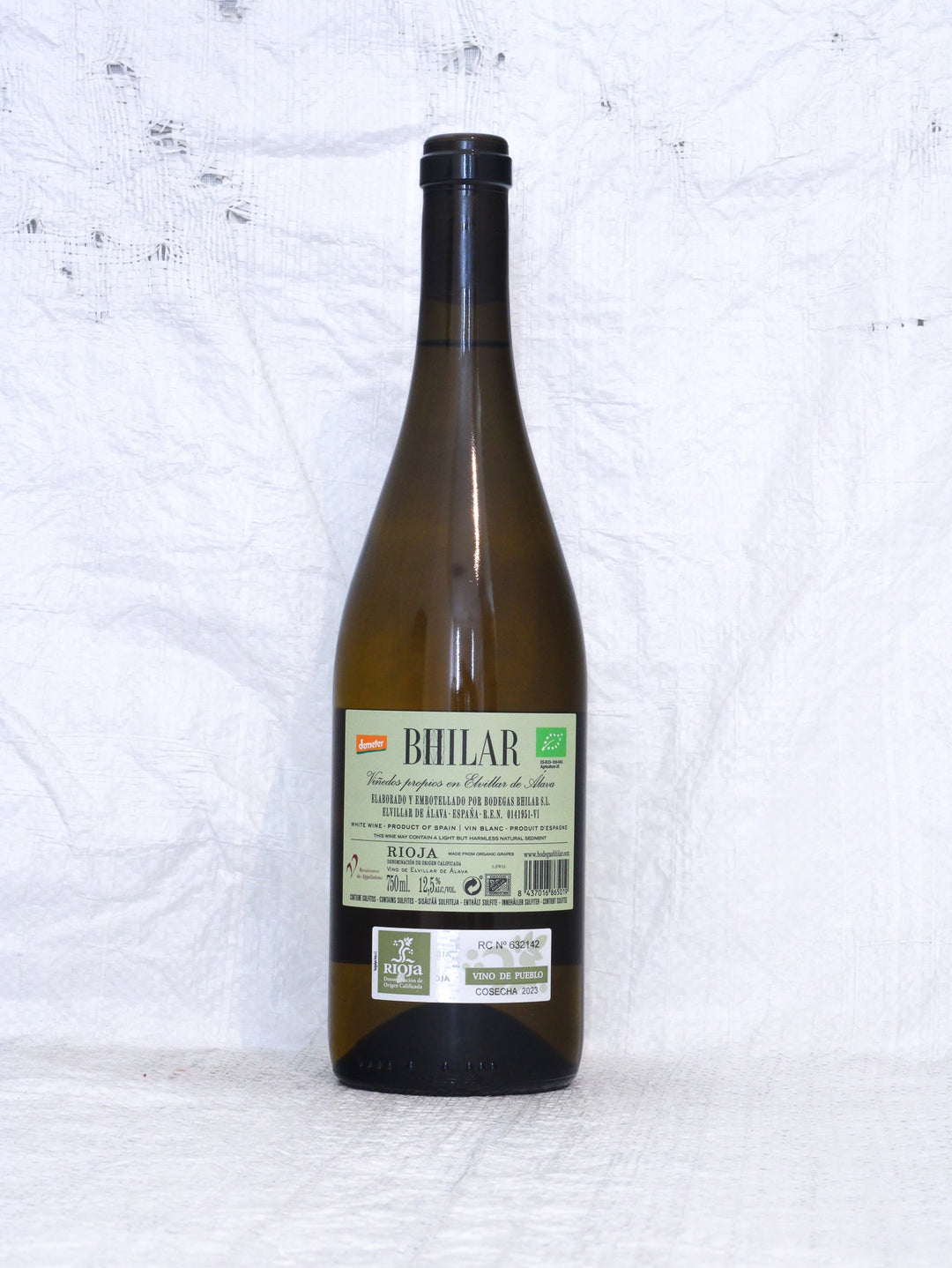 Rioja Blanco 2023 0,75L Bio Wein von Bodegas Bhilar