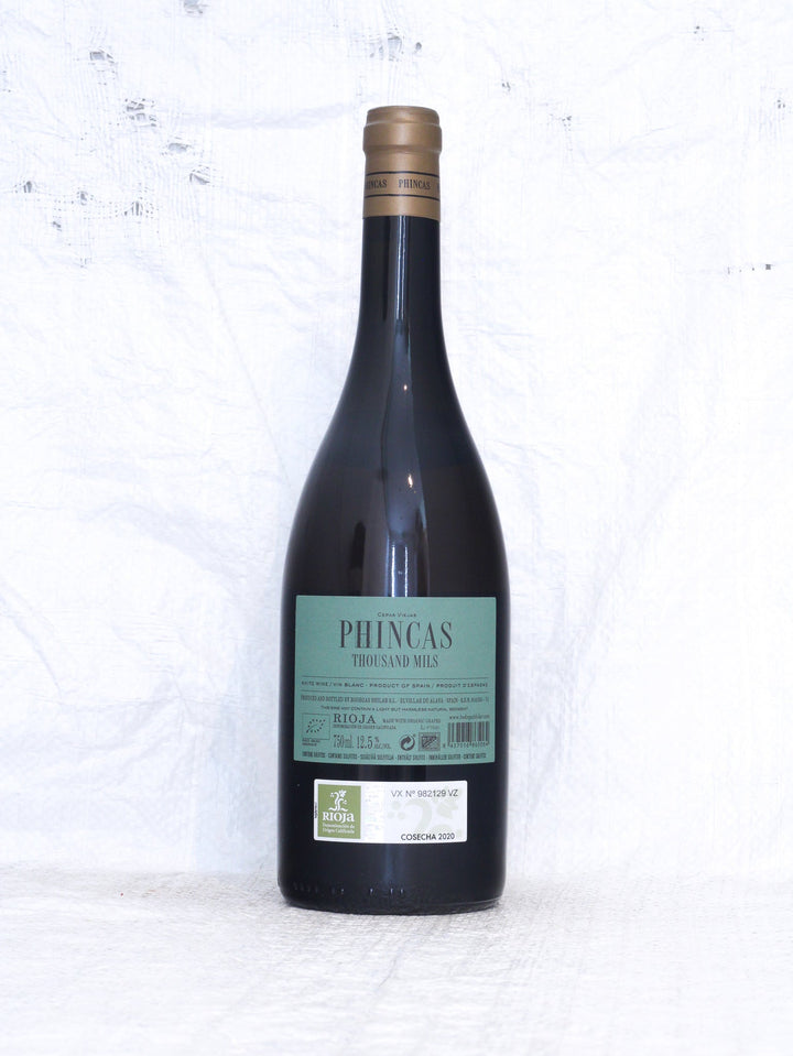 Thousand Mils Blanco 2020 0,75L Bio Wein von Bodegas Bhilar
