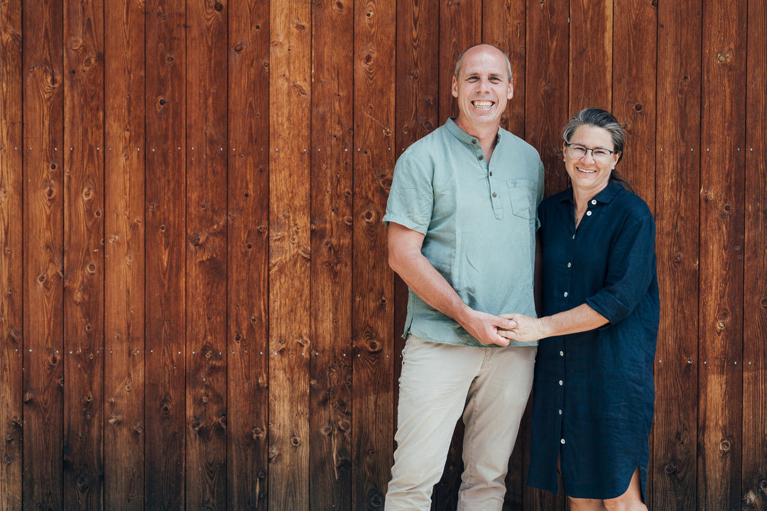 Brigitte & Ewald Tscheppe vom
Weingut Werlitsch in der Südsteiermark