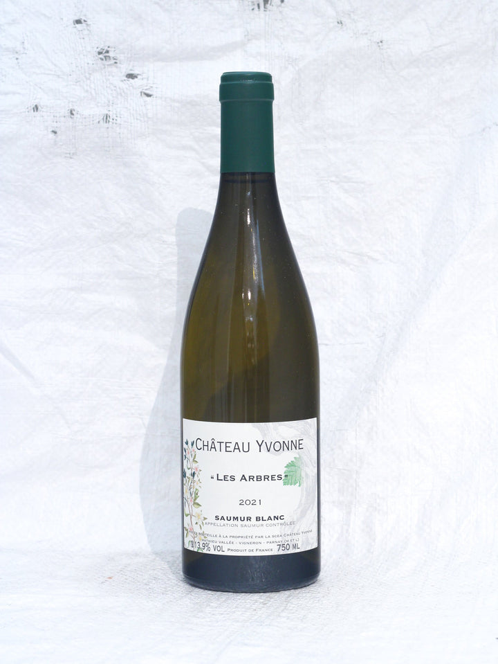 Saumur Blanc Les Arbres 2021 0,75L Bio Wein von Chateau Yvonne