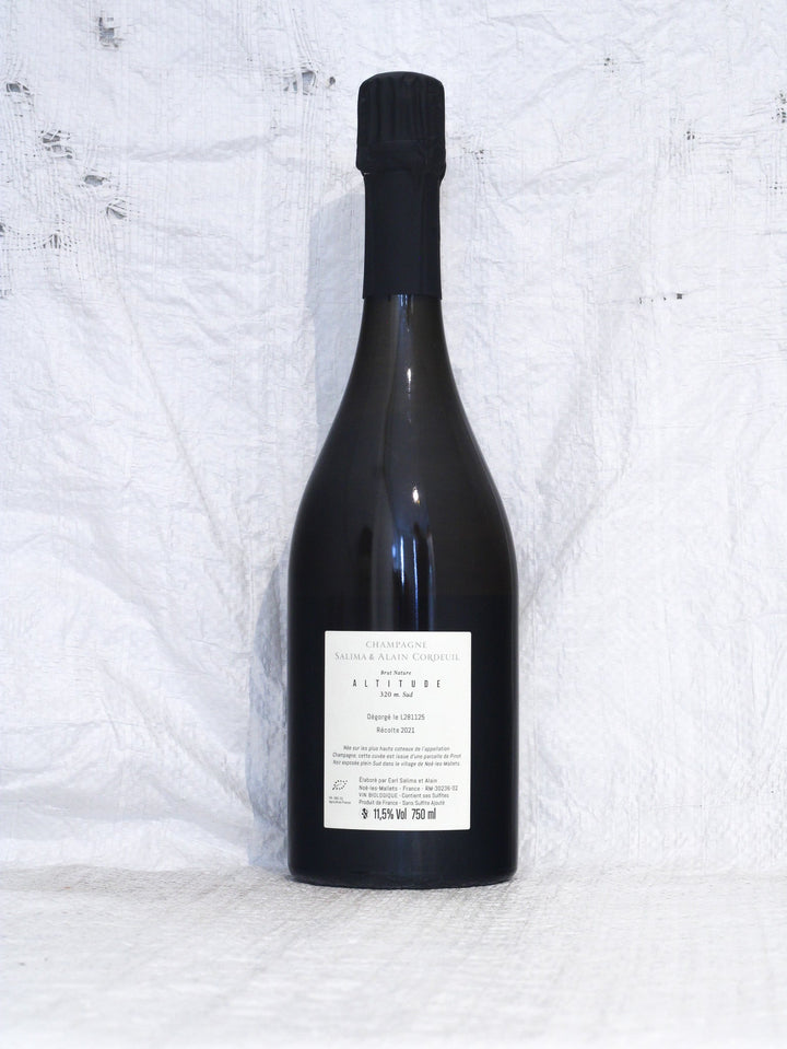 Altitude 320M Brut Nature 2021 0,75L Bio Wein von Salima & Alain Cordeuil