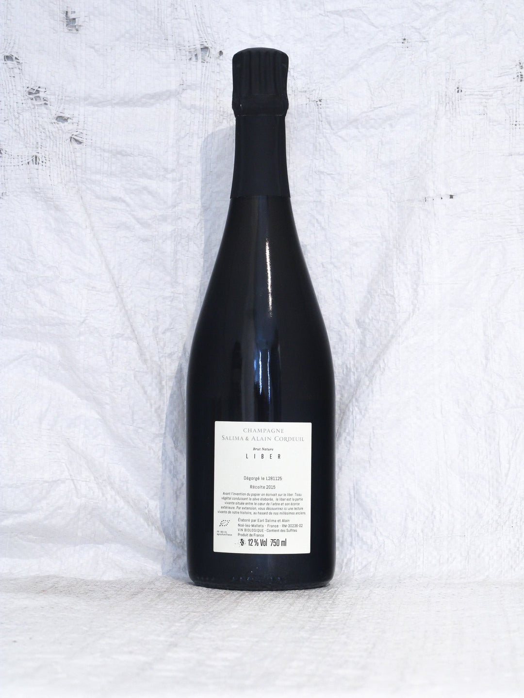 Liber Brut 2015 0,75L Bio Wein von Salima & Alain Cordeuil