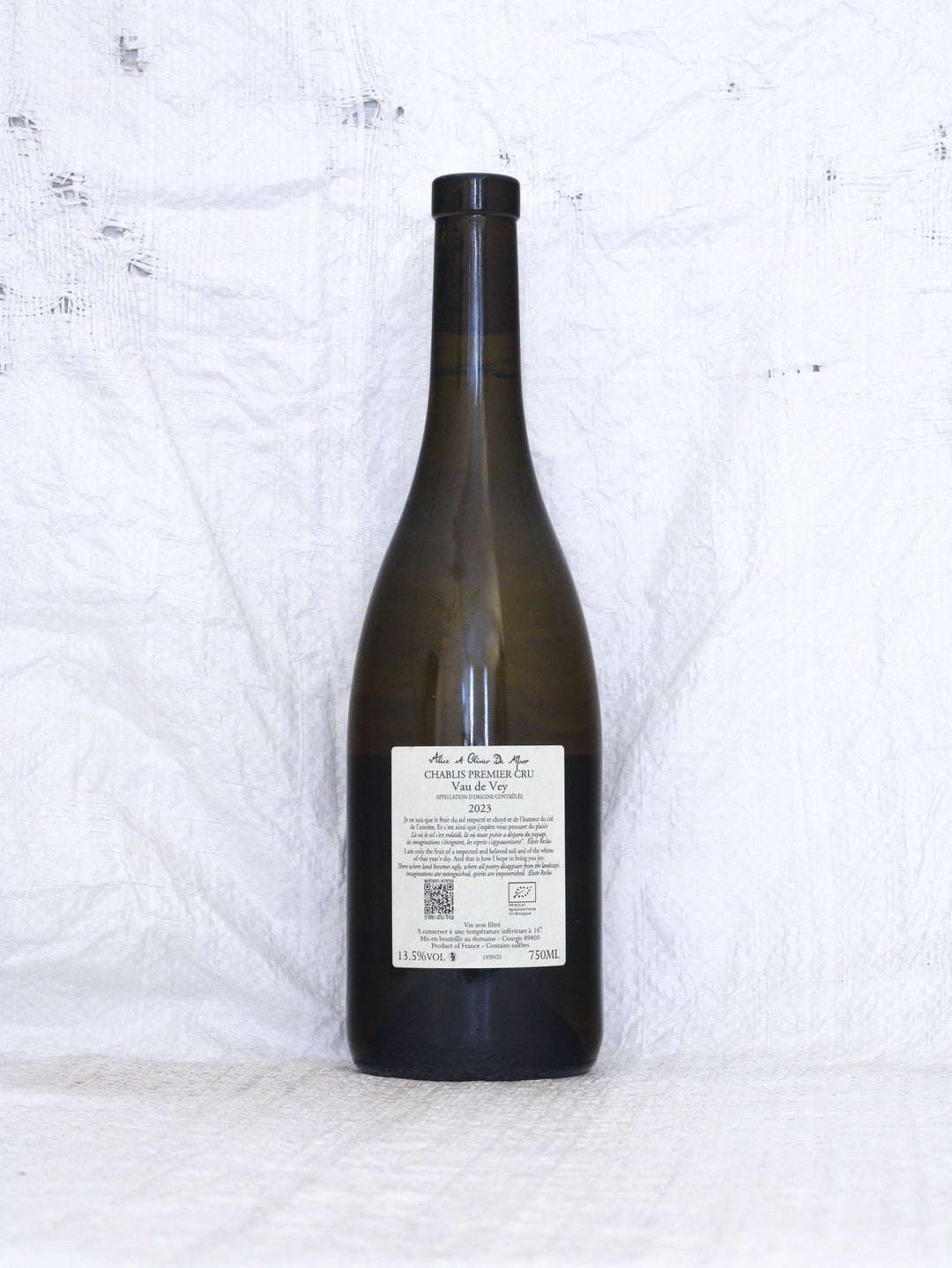 Premier Cru Vau De Vey 2023 0,75L Bio Wein von Domaine Alice et Olivier De Moor