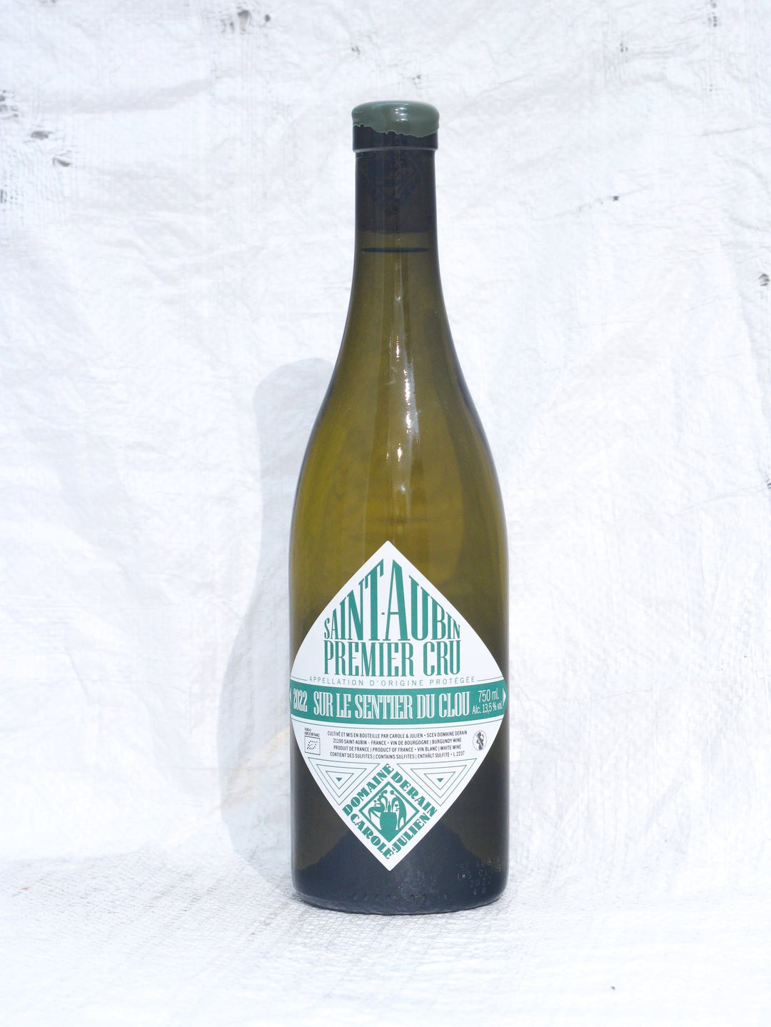 Saint-Aubin Premier Cru Sur Le Sentier Du Clou 2022 0,75L Bio Wein von Domaine de Derain
