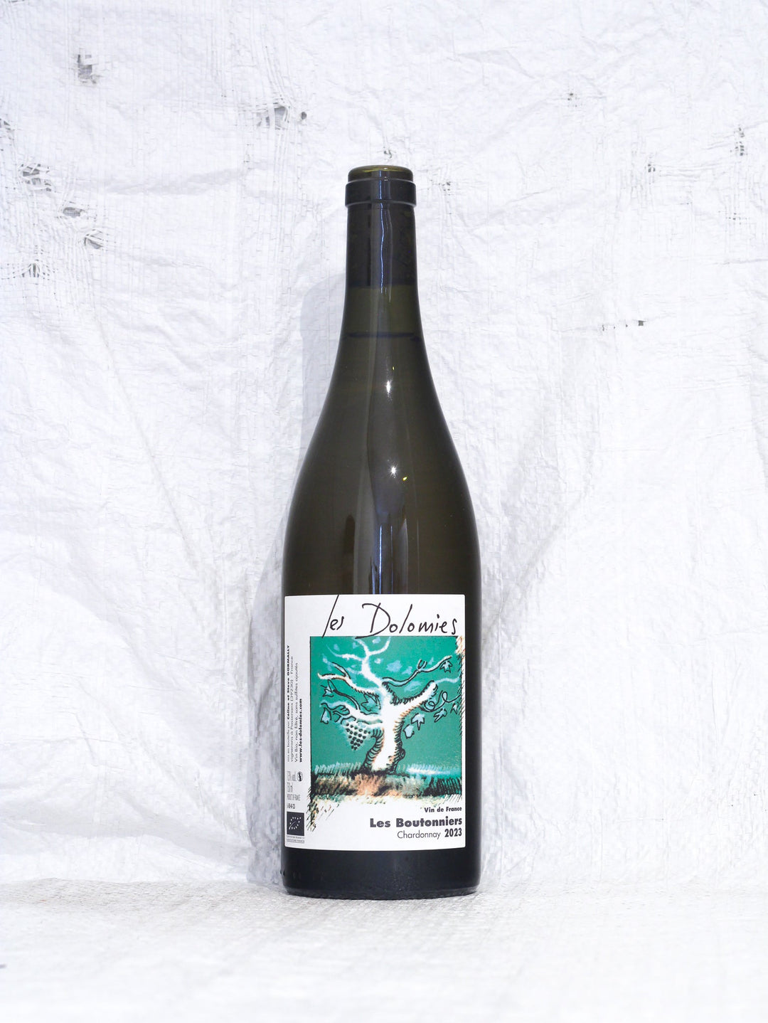 Chardonnay Les Boutonniers 2023 0,75L Bio Wein von Domaine Les Dolomies