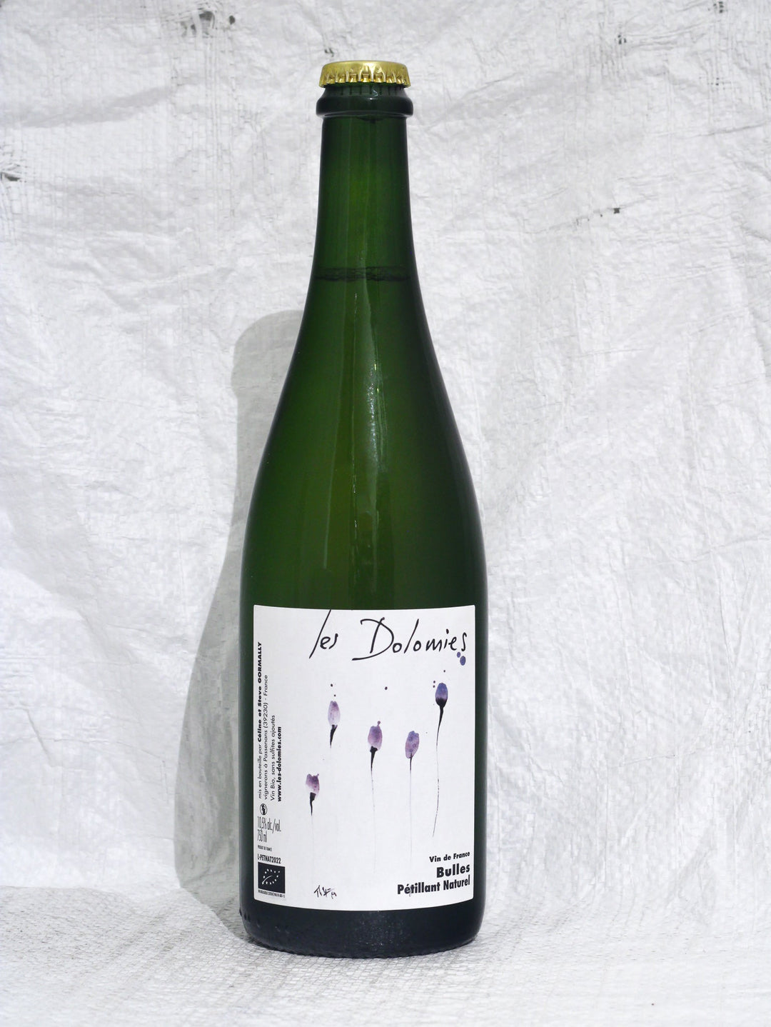 Bulles 2022 0,75L Bio Wein von Domaine Les Dolomies