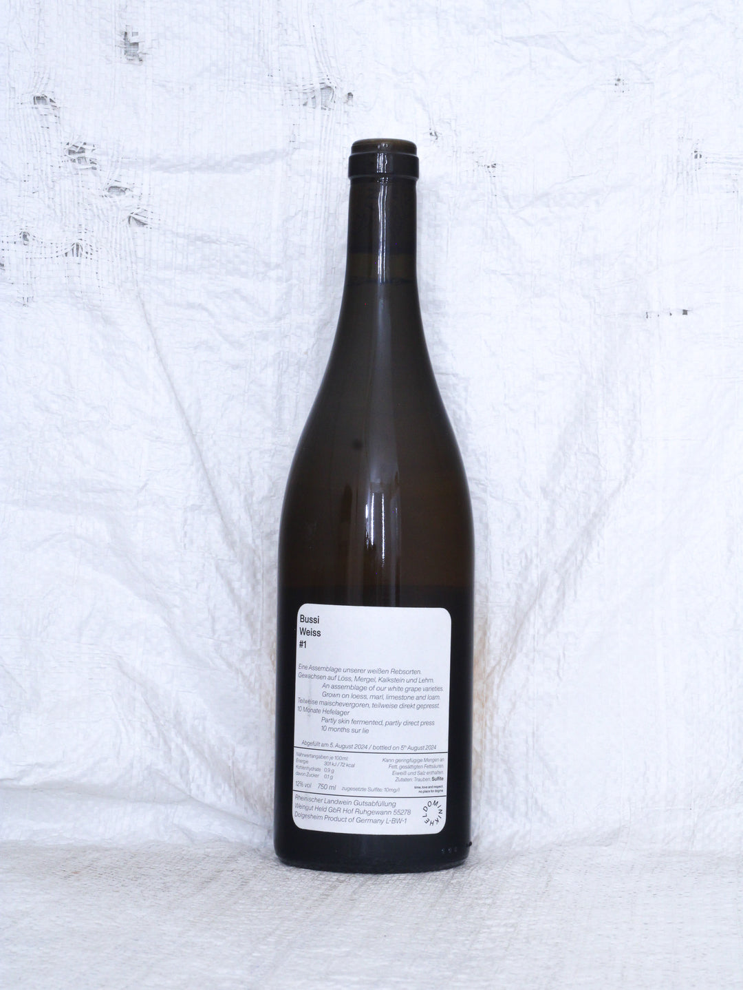 Bussi Weiss #1 NV 0,75L