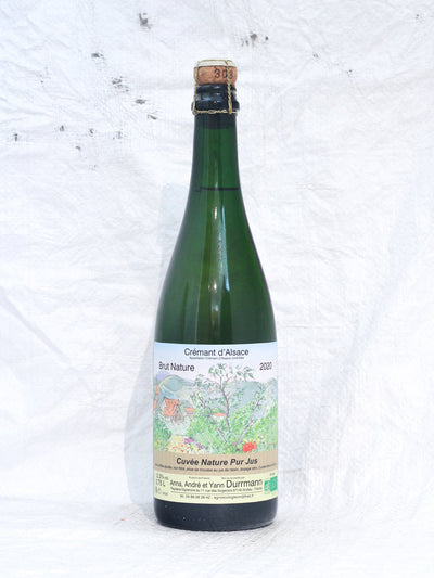 Cremant D'Alsace 2020 0,75L Bio Wein von Domaine Durrmann