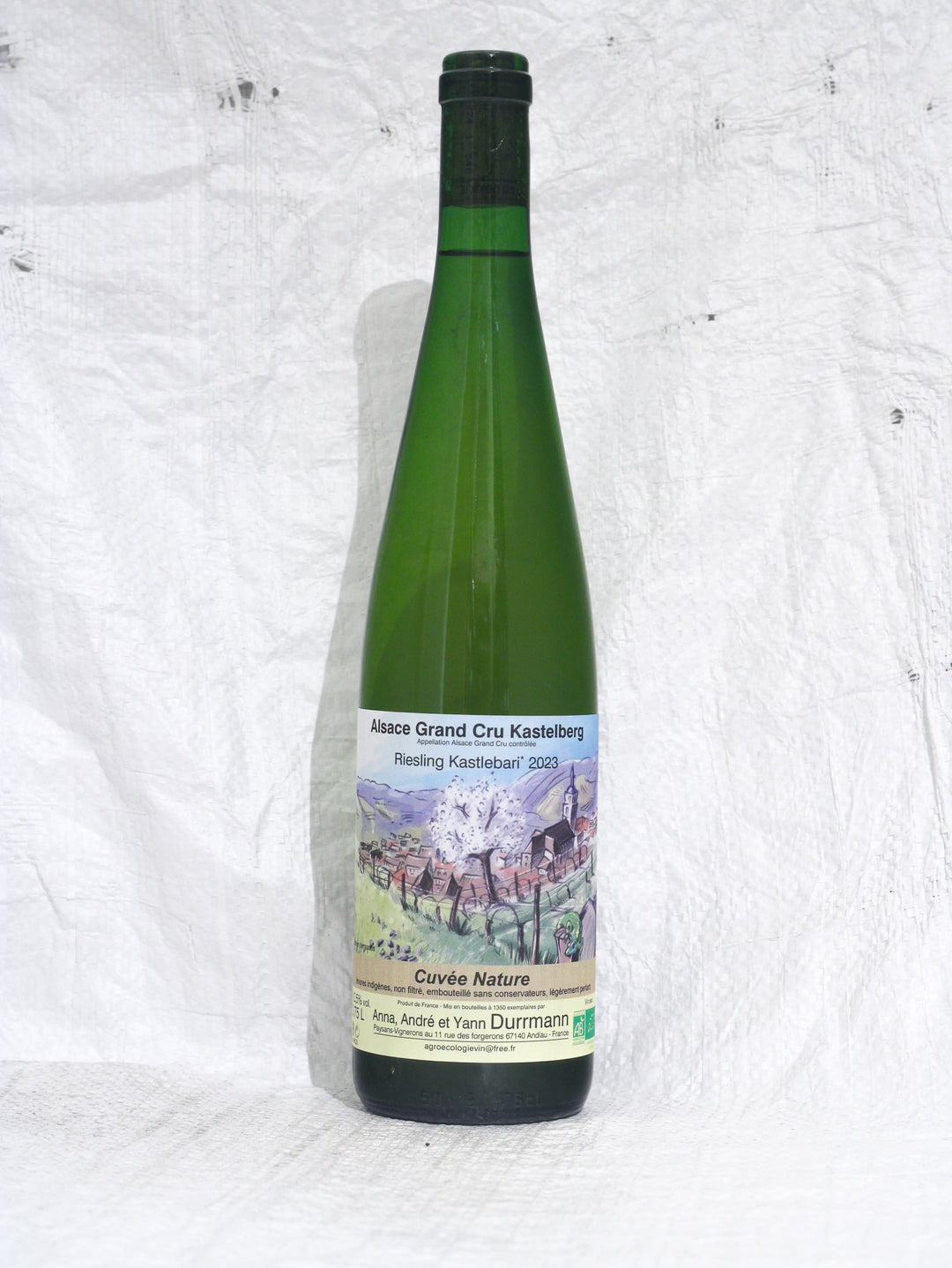 Grand Cru Kastelberg 2023 Bio Elsass Wein von Domaine Durrmann