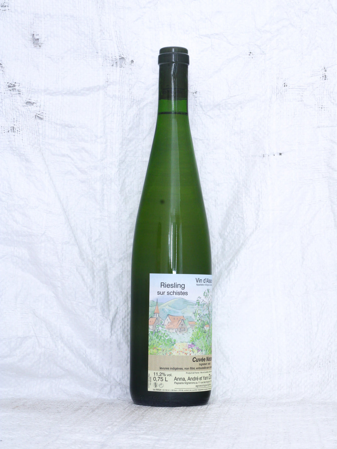 Domaine Durrmann
Riesling sur schistes Rabbari 2024 bio Wein aus dem Elsass