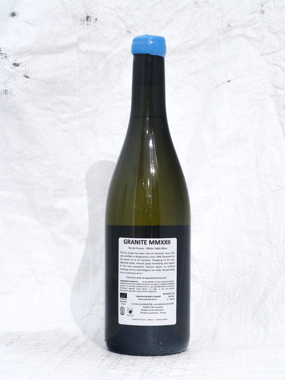 Granite 2022 0,75L Bio Wein von Domaine de l'Ecu