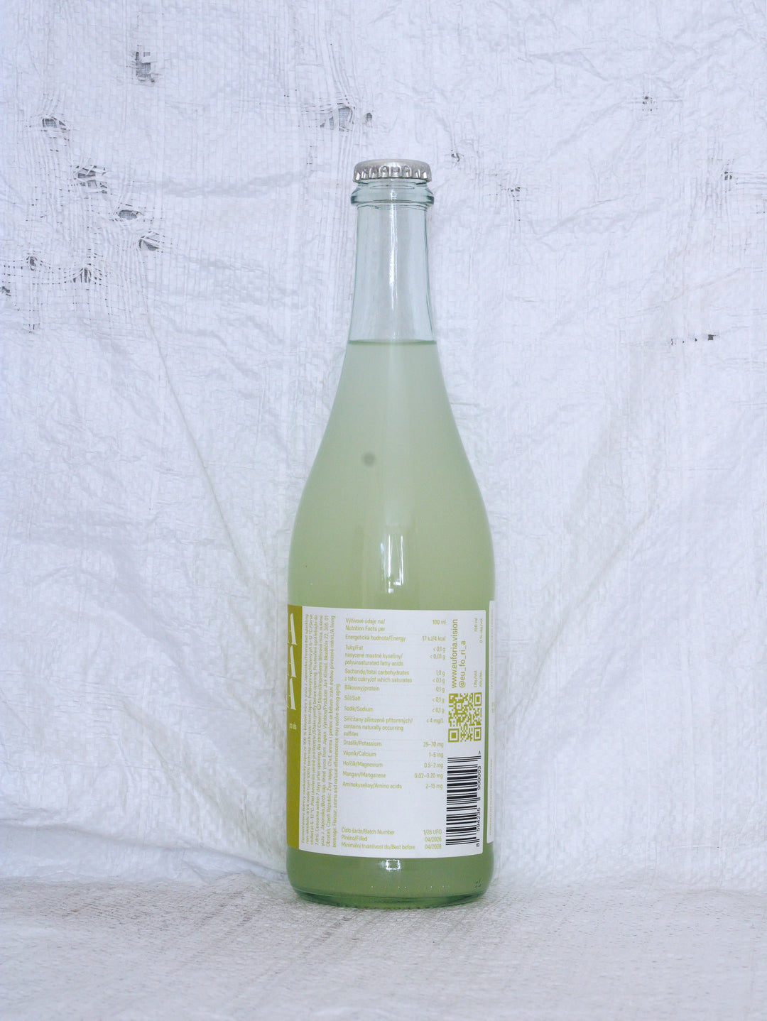 Euforia
Yuzu 2026 0,75L Laktofermentierter Birkensaft mit Yuzu.

Getränk ohne Alkohol, Alkoholgehalt: 0%.