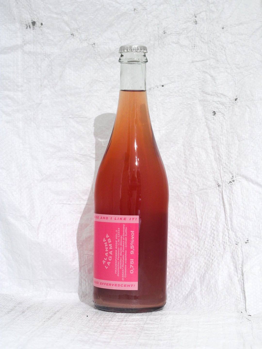 Frauenpower Rose Pet Nat 2023 0,75L Wein von Vin de la Gamba