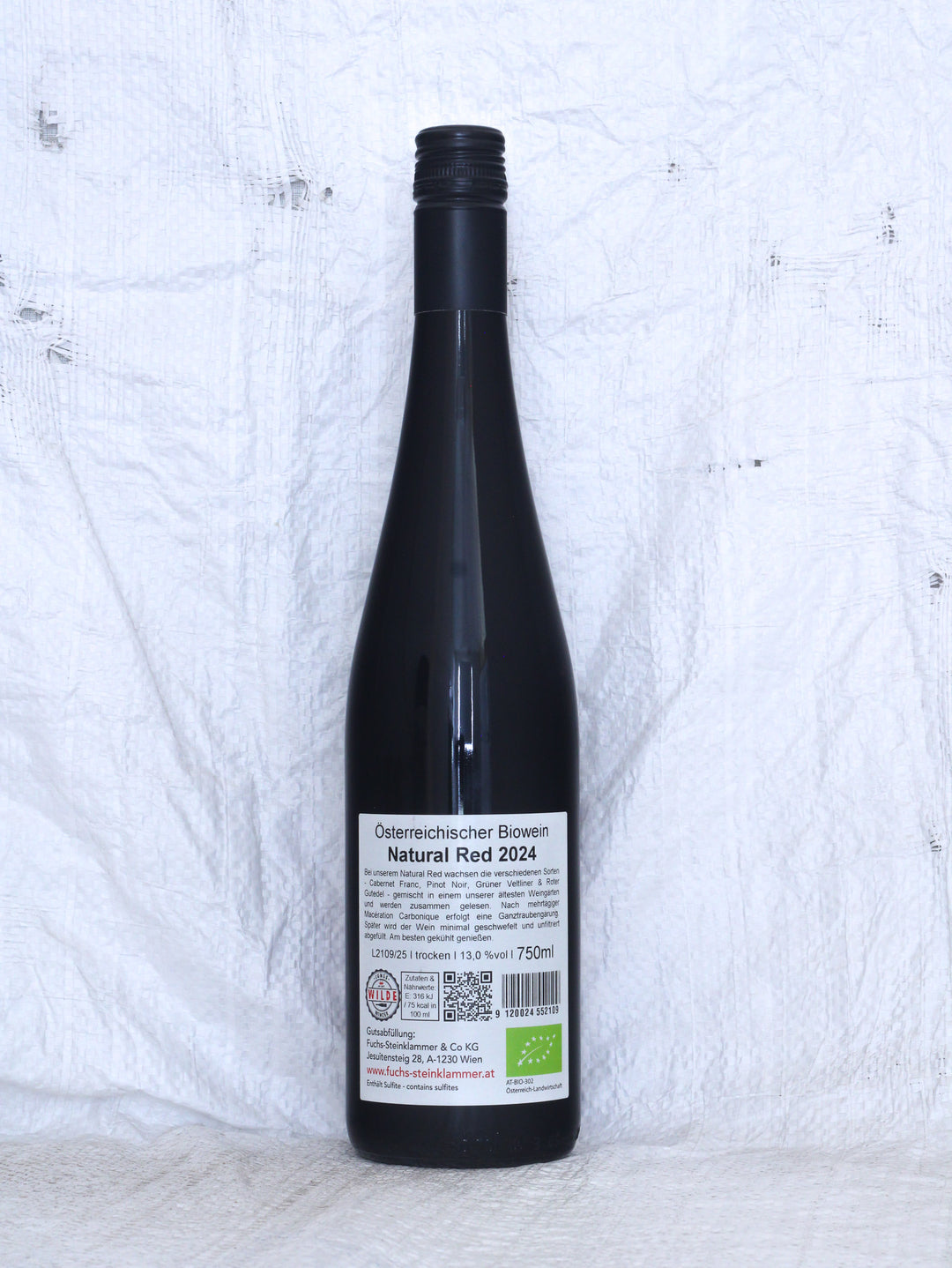 Fuchs-Steinklammer Natural Gemischter Satz Red 2024 Rotwein aus Österreich
