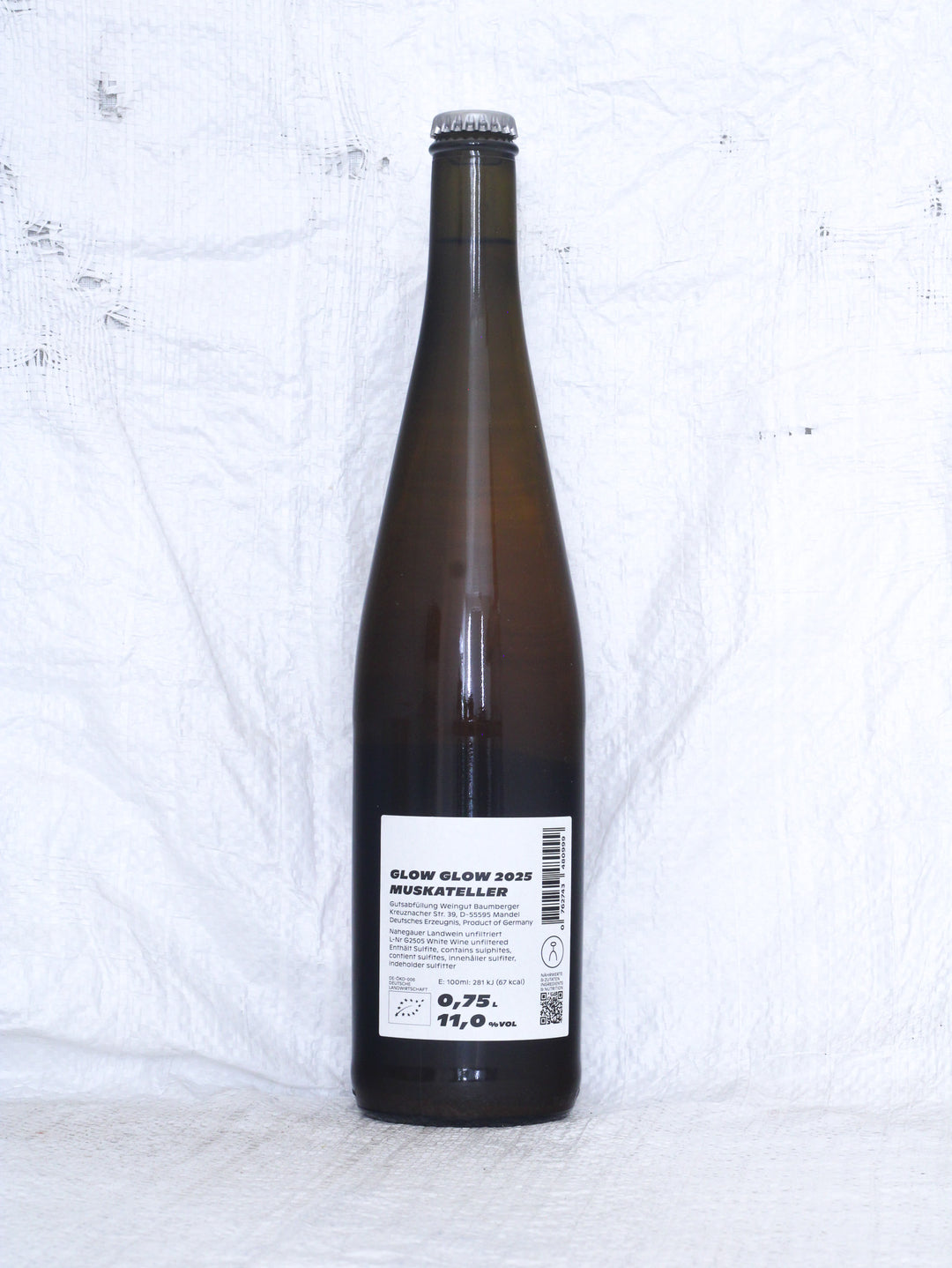 GLOW GLOW Muskateller 2025 Bio Orange Wein aus Deutschland