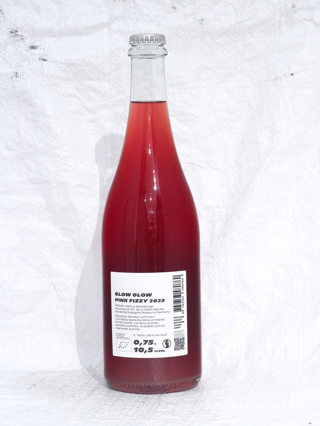 Pink Fizzy 2023 0,75L Bio Wein von Glow Glow