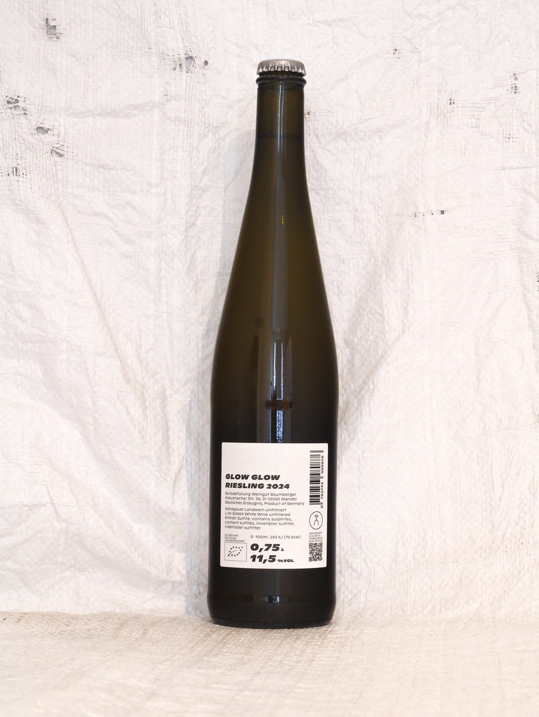 Riesling 2024 0,75L Bio Wein von Glow Glow