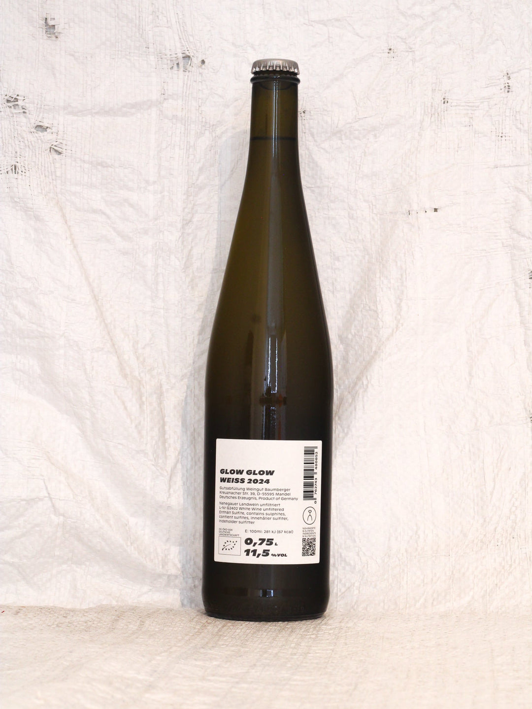 Weiss 2024 0,75L Bio Wein von Glow Glow