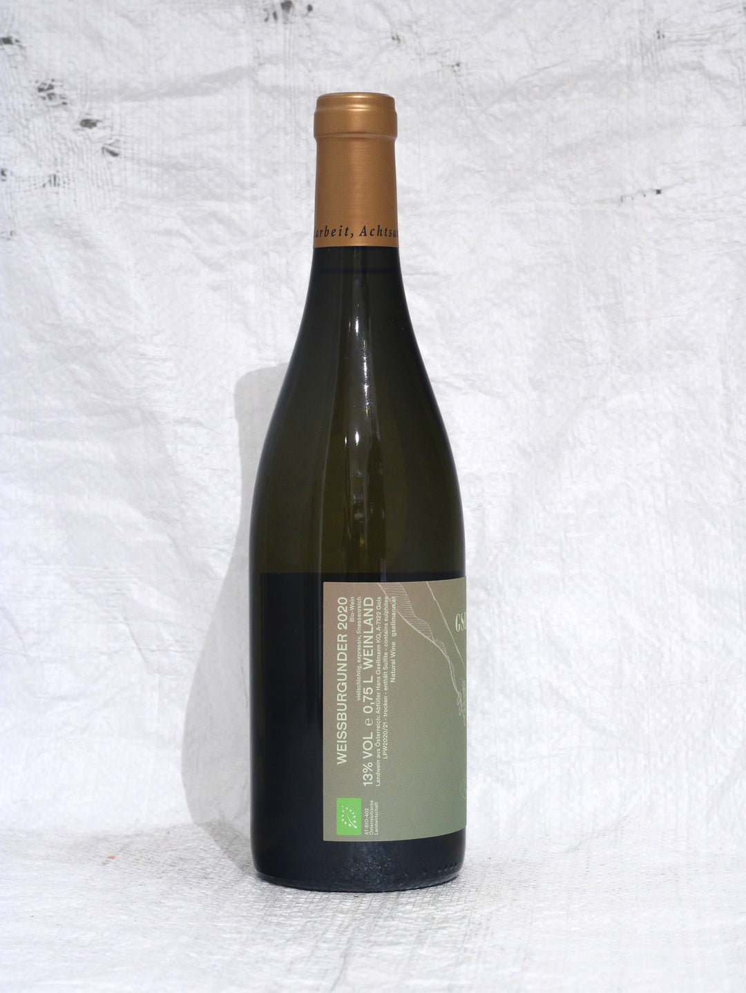 Pannobile Weissburgunder 2020 0,75L Bio Wein von Andreas Gsellmann