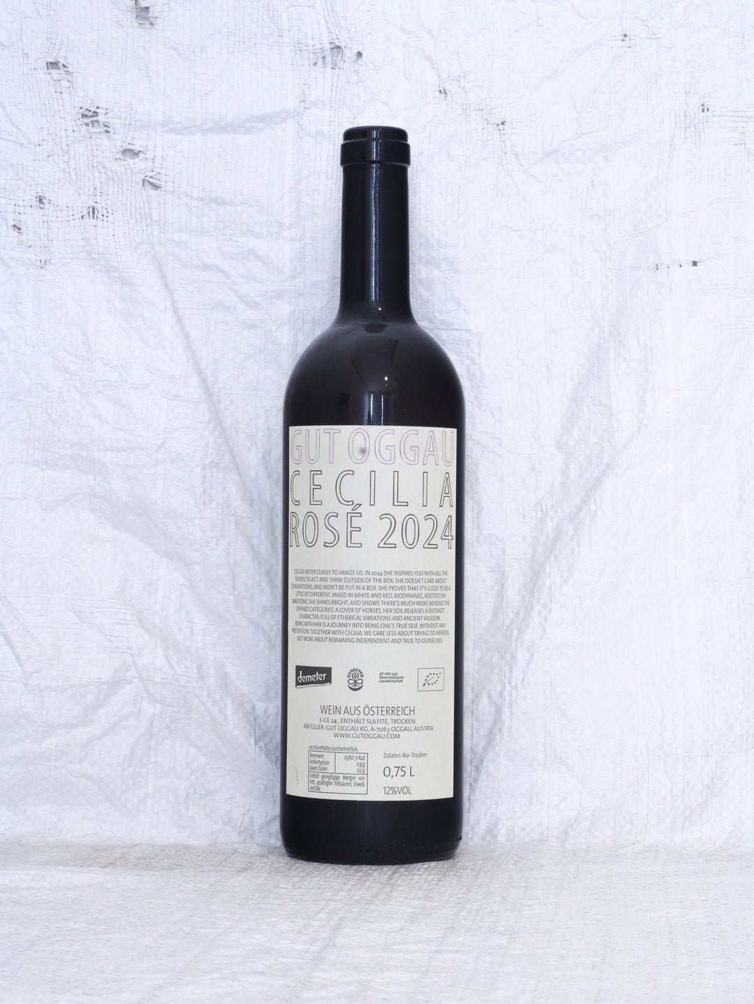 Cecilia 2024 0,75L Bio Wein von Gut Oggau