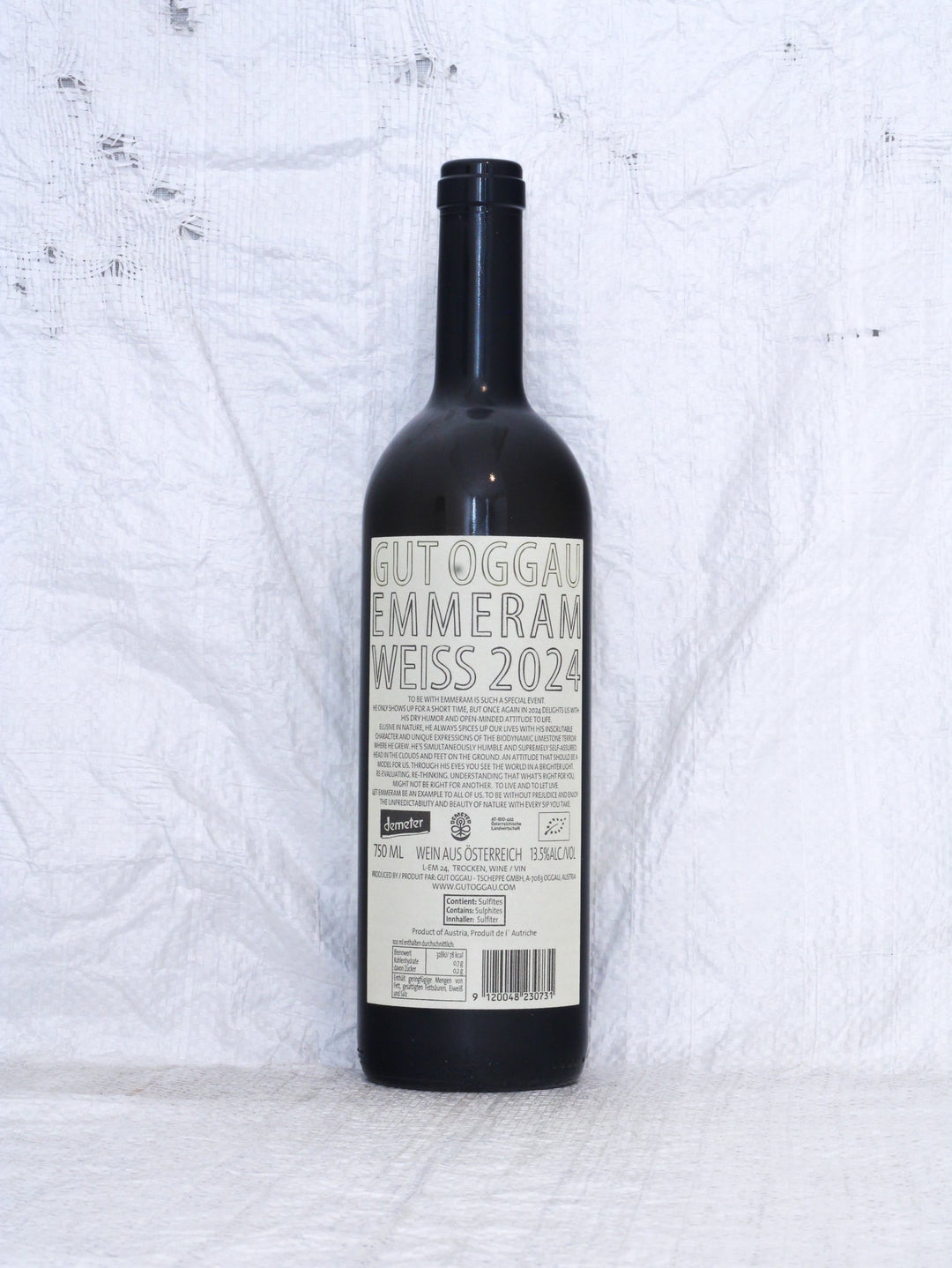 Emmeram 2024 0,75L Bio Wein von Gut Oggau