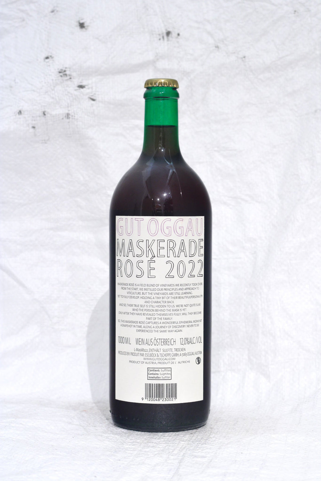 Maskerade Rosé 2022 1L Bio Wein von Gut Oggau