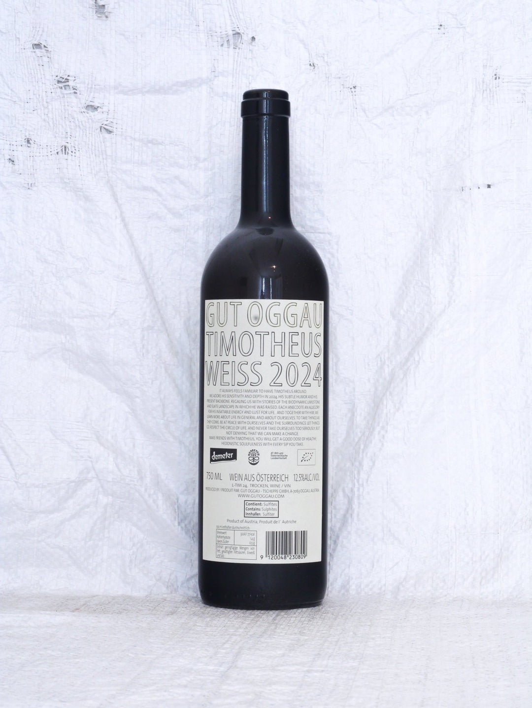 Timotheus 2024 0,75L Bio Wein von Gut Oggau