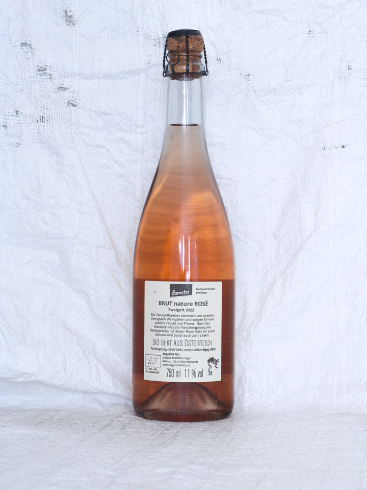 Matthias Hager
Zweigelt Rosé Brut Nature 2022 0,75L Sekt aus Österreich