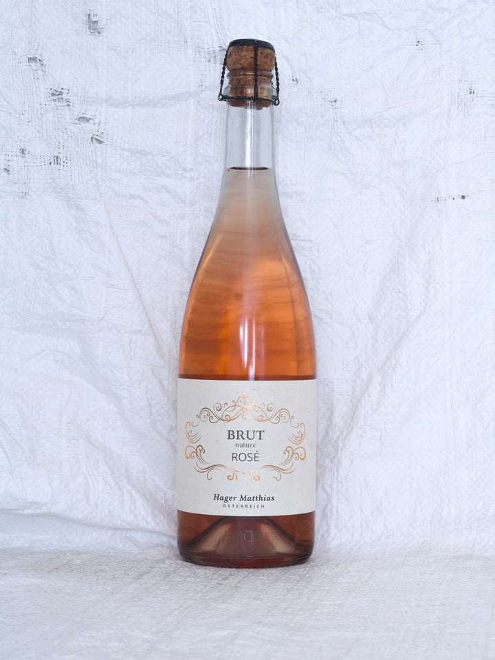 Matthias Hager Zweigelt Rosé Brut Nature 2022 0,75L Sekt aus Österreich