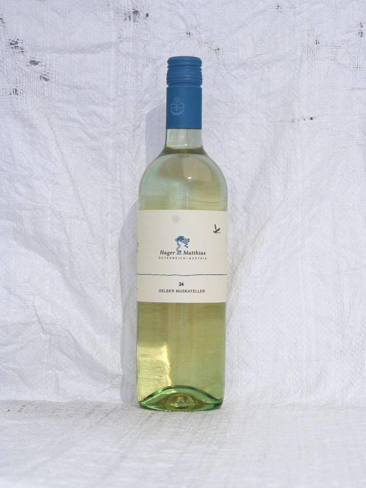 Gelber Muskateller 2024 0,75L Bio Wein von Matthias Hager