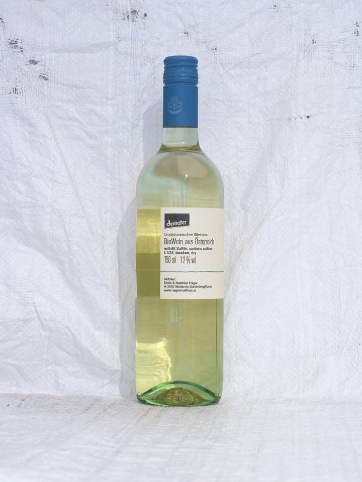 Gelber Muskateller 2024 0,75L Bio Wein von Matthias Hager