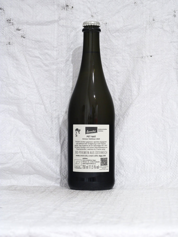 Pet Nat Grüner Veltliner 2024 0,75L Bio Wein von Matthias Hager