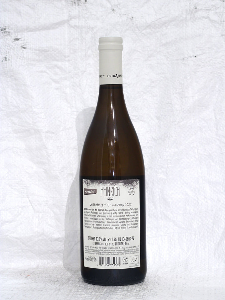 Chardonnay Leithaberg 2022 0,75L Bio Wein von Gernot & Heike Heinrich