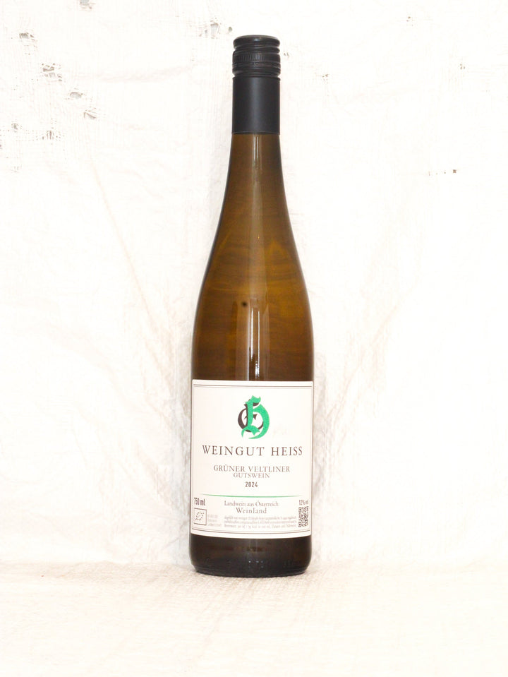 Grüner Veltliner Gutswein 2024 0,75L Bio Wein von Weingut Heiss