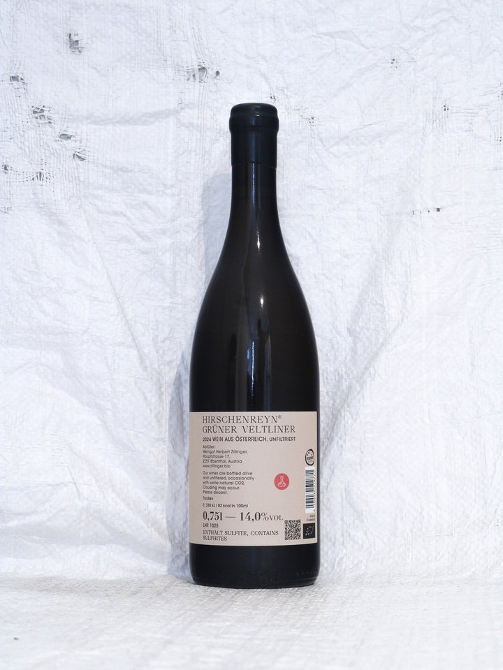 Hirschenreyn Grüner Veltliner 2024 0,75L Bio Wein von Herbert Zillinger