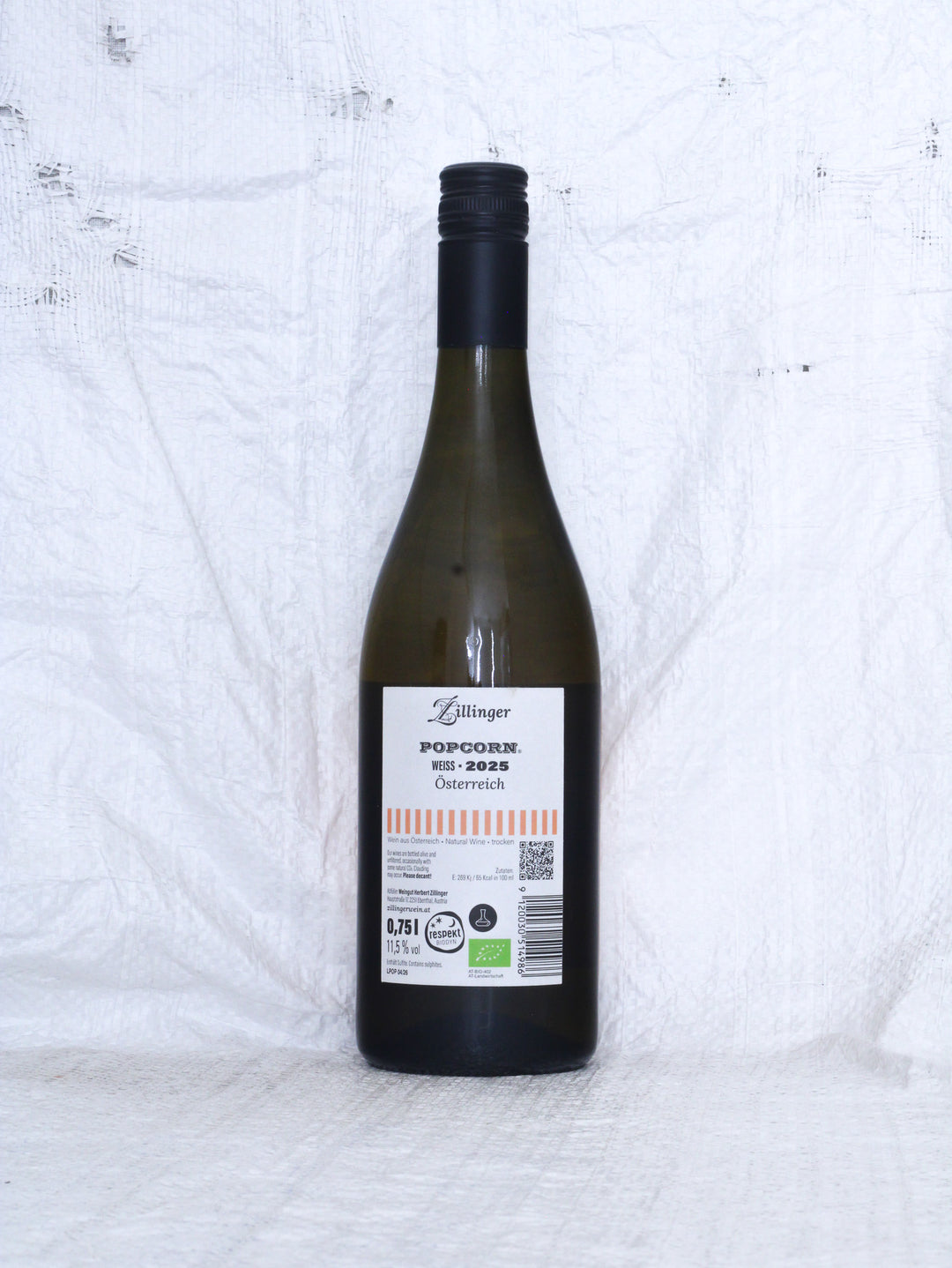 Herbert & Carmen Zillinger
Popcorn 2025 Bio Weißwein aus dem Weinviertel