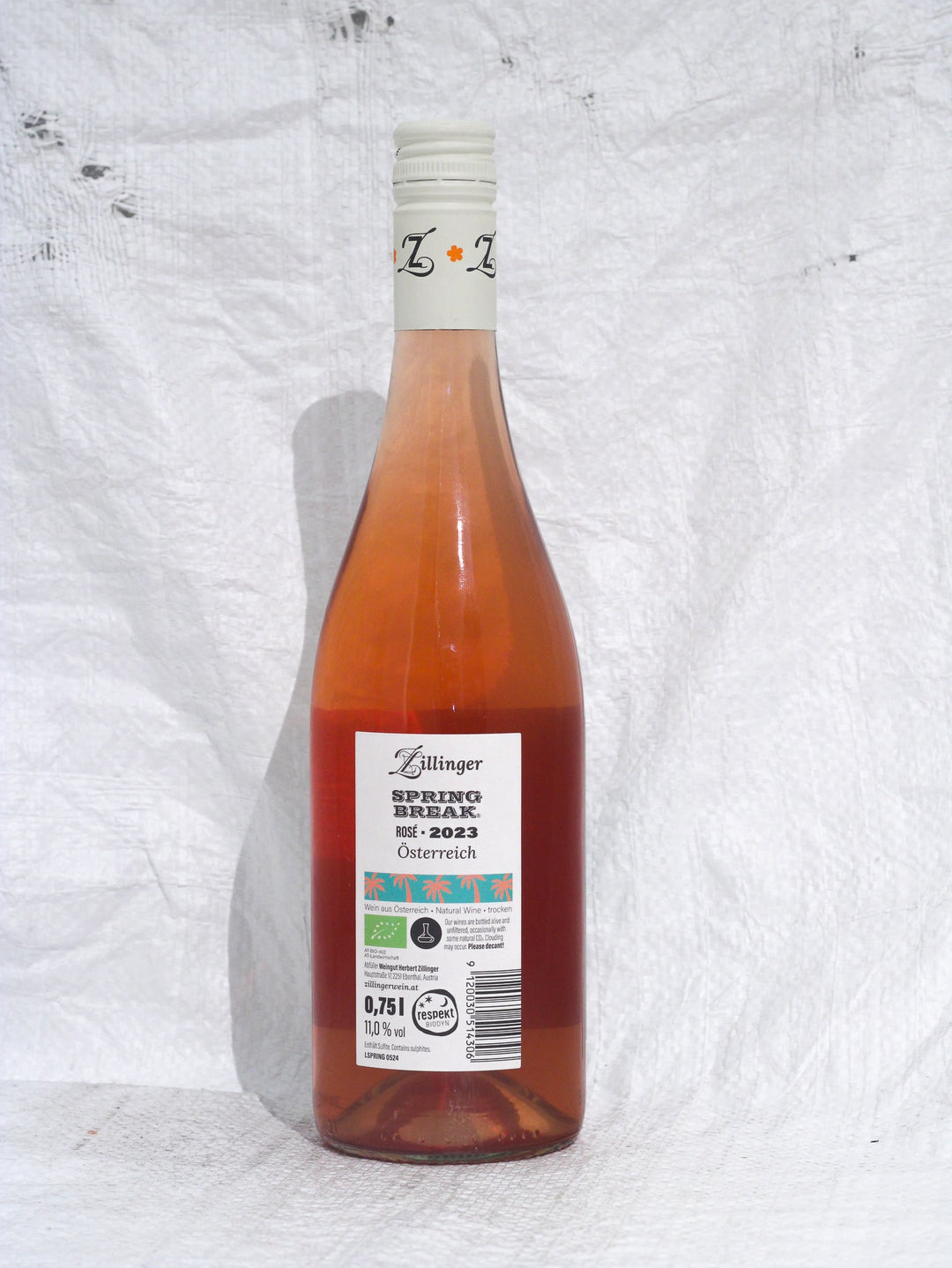 Spring Break Rosé 2023 0,75L Bio Wein von Herbert Zillinger