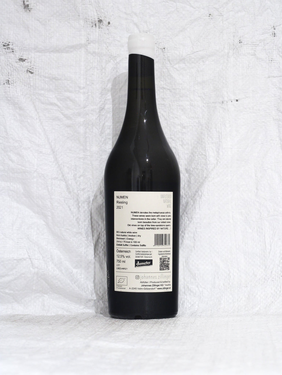 Numen Riesling 2021 0,75L Bio Wein von Johannes Zillinger