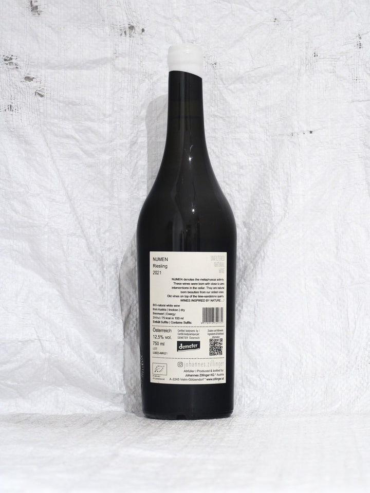 Numen Riesling 2021 0,75L Bio Wein von Johannes Zillinger