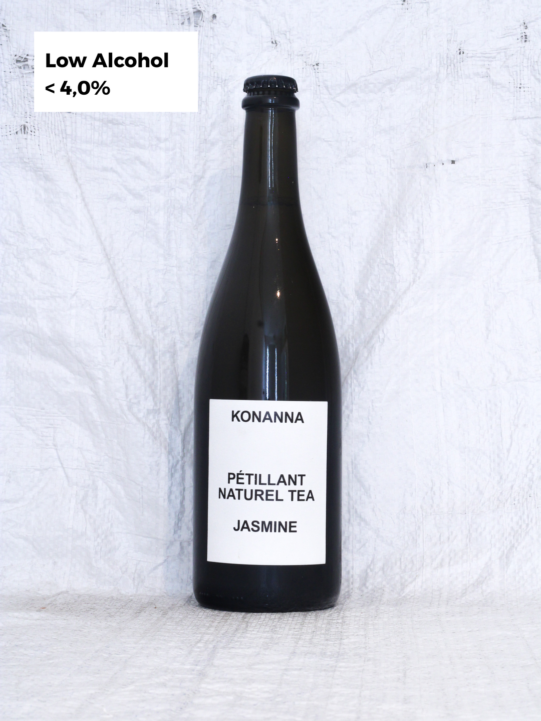 Bio Jasmin Pét Nat Tee von Konanna aus Österreich, low alcohol