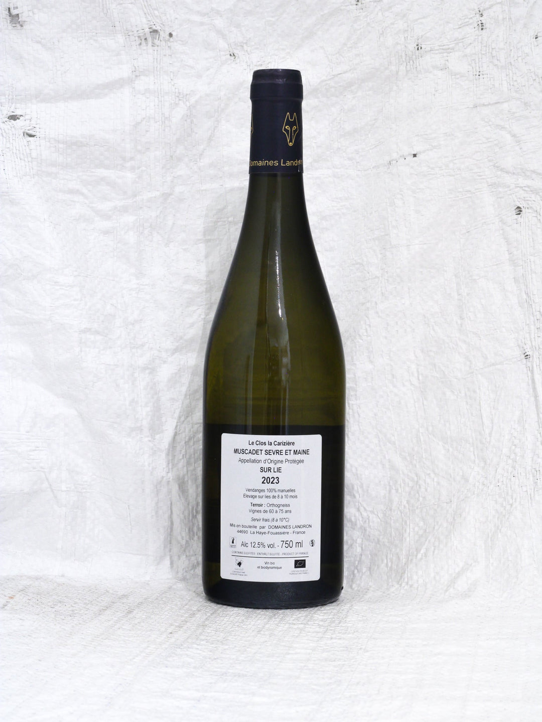 Clos La Cariziere 2023 0,75L Bio Wein von Domaine Jo Landron