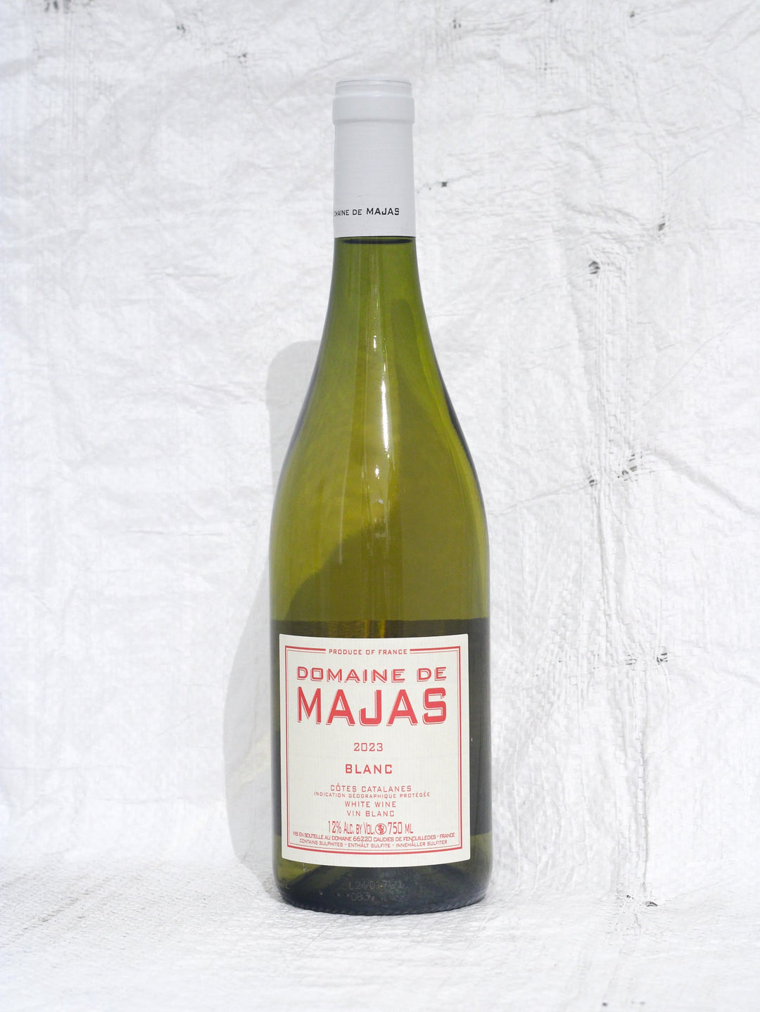 Majas Blanc 2023 0,75L Bio Wein von Domaine de Majas
